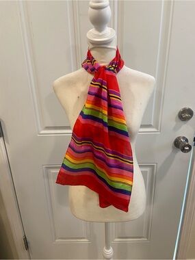 Echo silk scarf